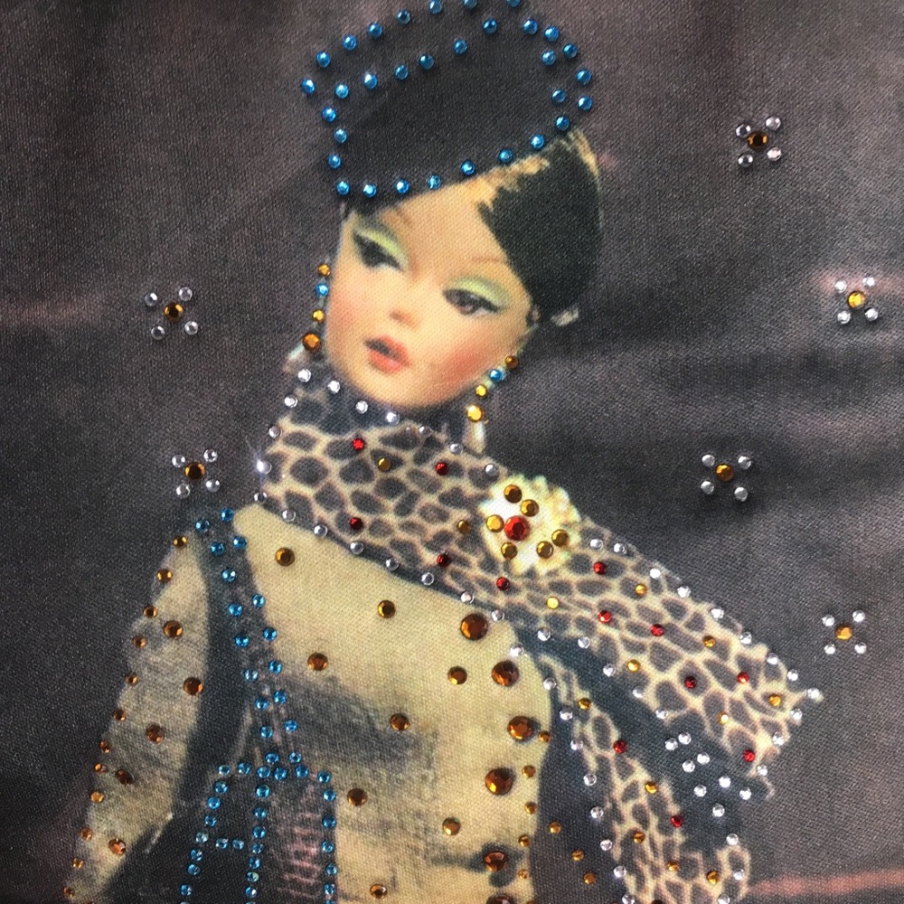 Women’s Handbag with image of 1950/1960’s doll.